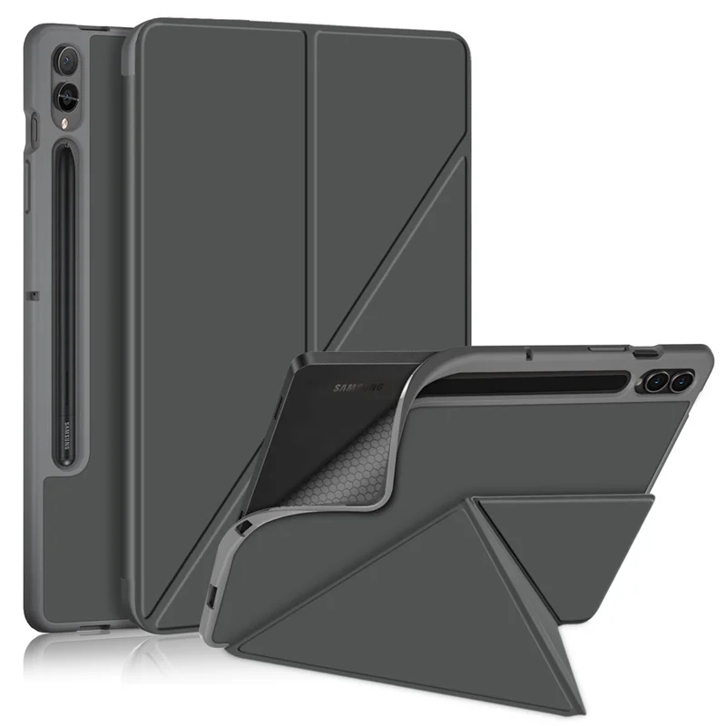 Magnetic Smart Folding Cover with S Pen Holder