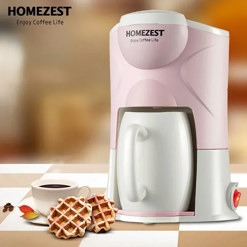 Coffee machine automatic household mini American drip coffee maker tea maker coffee espresso with grinder