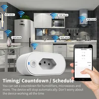 SIXWGH Tuya Wifi Socket Adaptador De Soquete Inteligente 16A Suporte Smart Life App control Alexa Google Home Controle vioce - Image 4