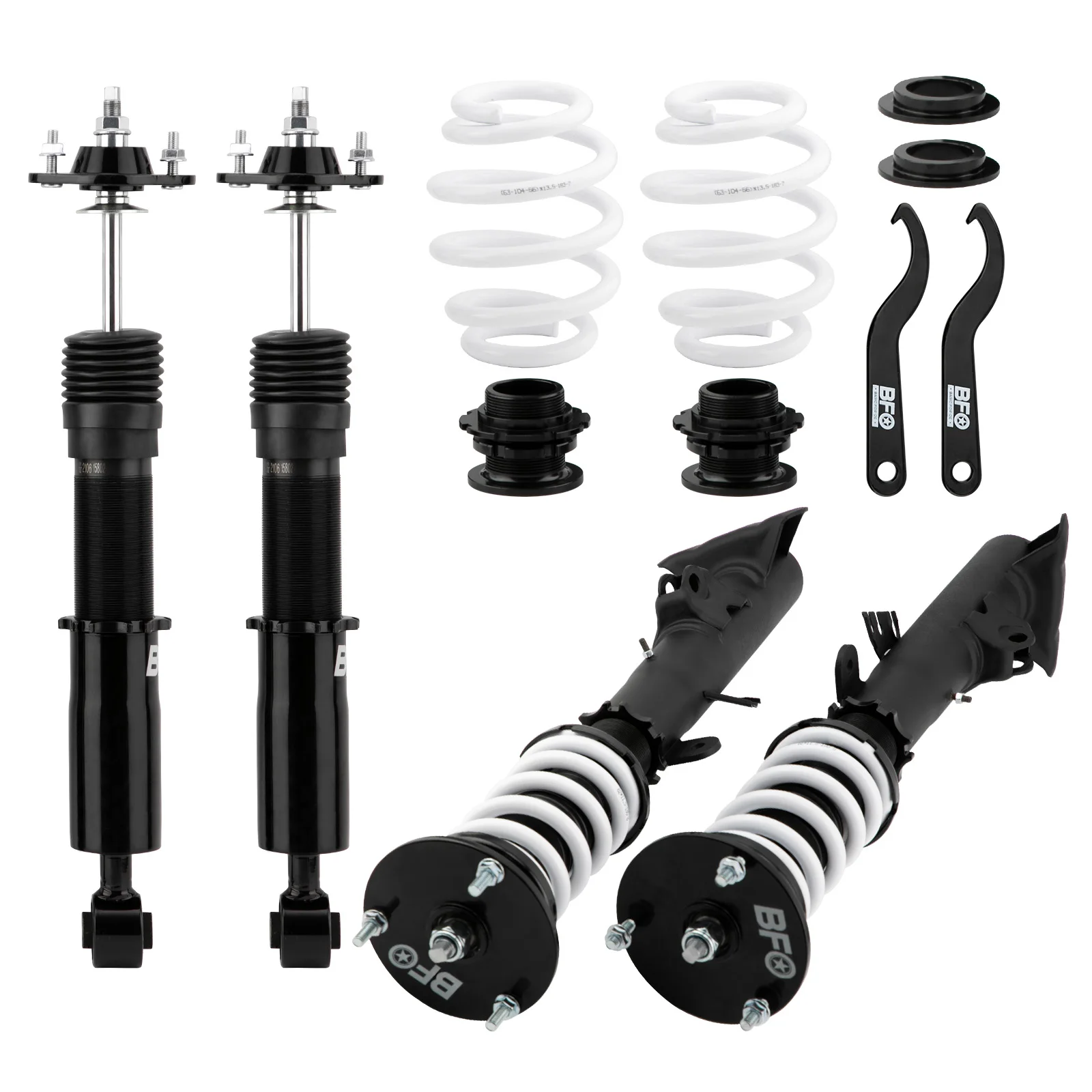 Sospensione Ammortizzatore Coilover Regolabile In Altezza Per Bmw 3 E36 Coilovers 318I/323I/325I/328I 1991-1999 Kit Ammortizzatori Per Molle Elicoidal
