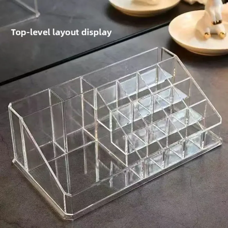 New Capacity High-grade Exquisite Anti-oxidation Three Drawer Desktop Jewelry Bracelet Ring Jewelry Large Storage Box