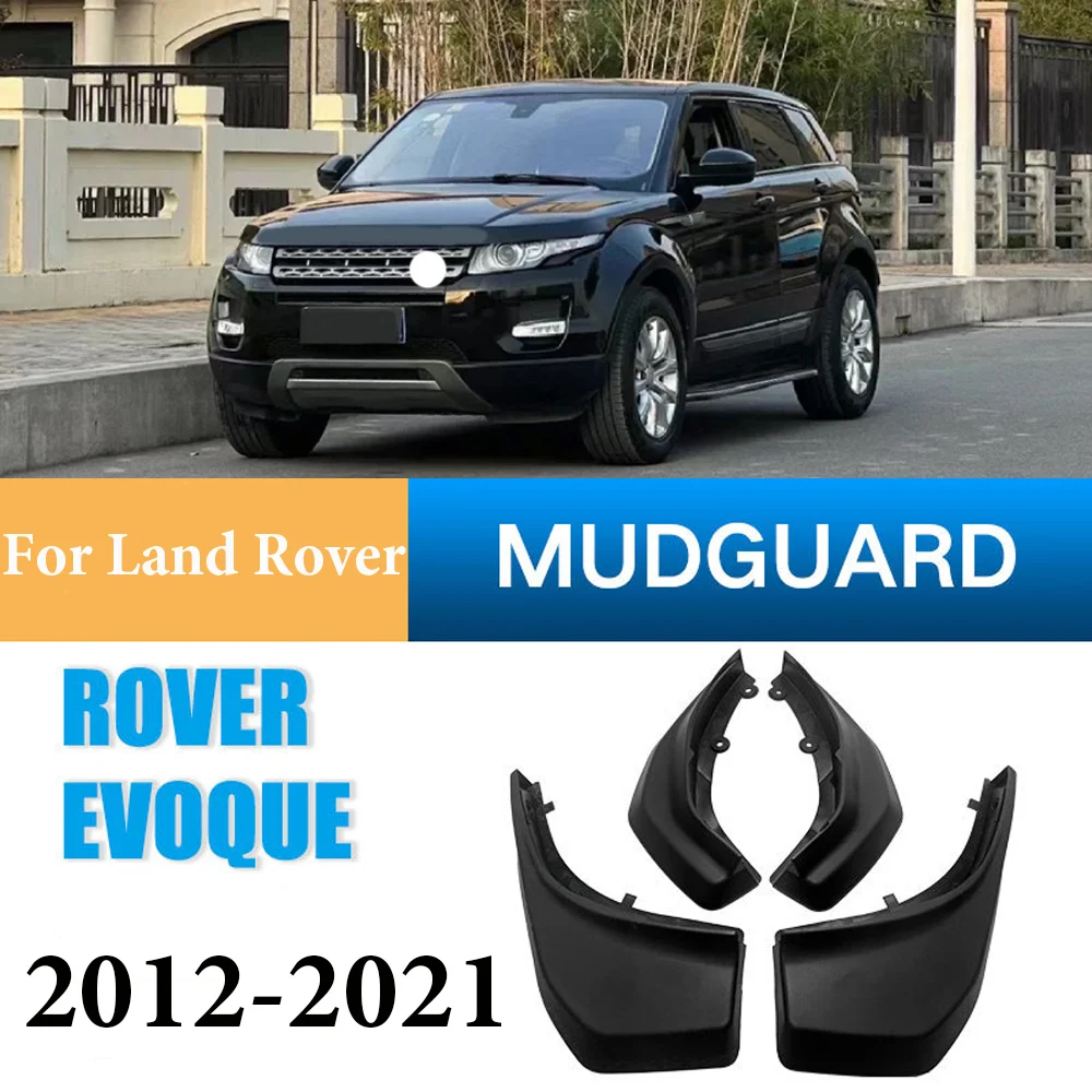 

Mud Flaps splash guards For Evoque mudflaps For Land Rover Evoque car Fender in 2012-2021 Car-styling 4PCS