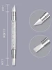 Double headed single silicone pen construction painting brush flower pen nail DIY tool 3