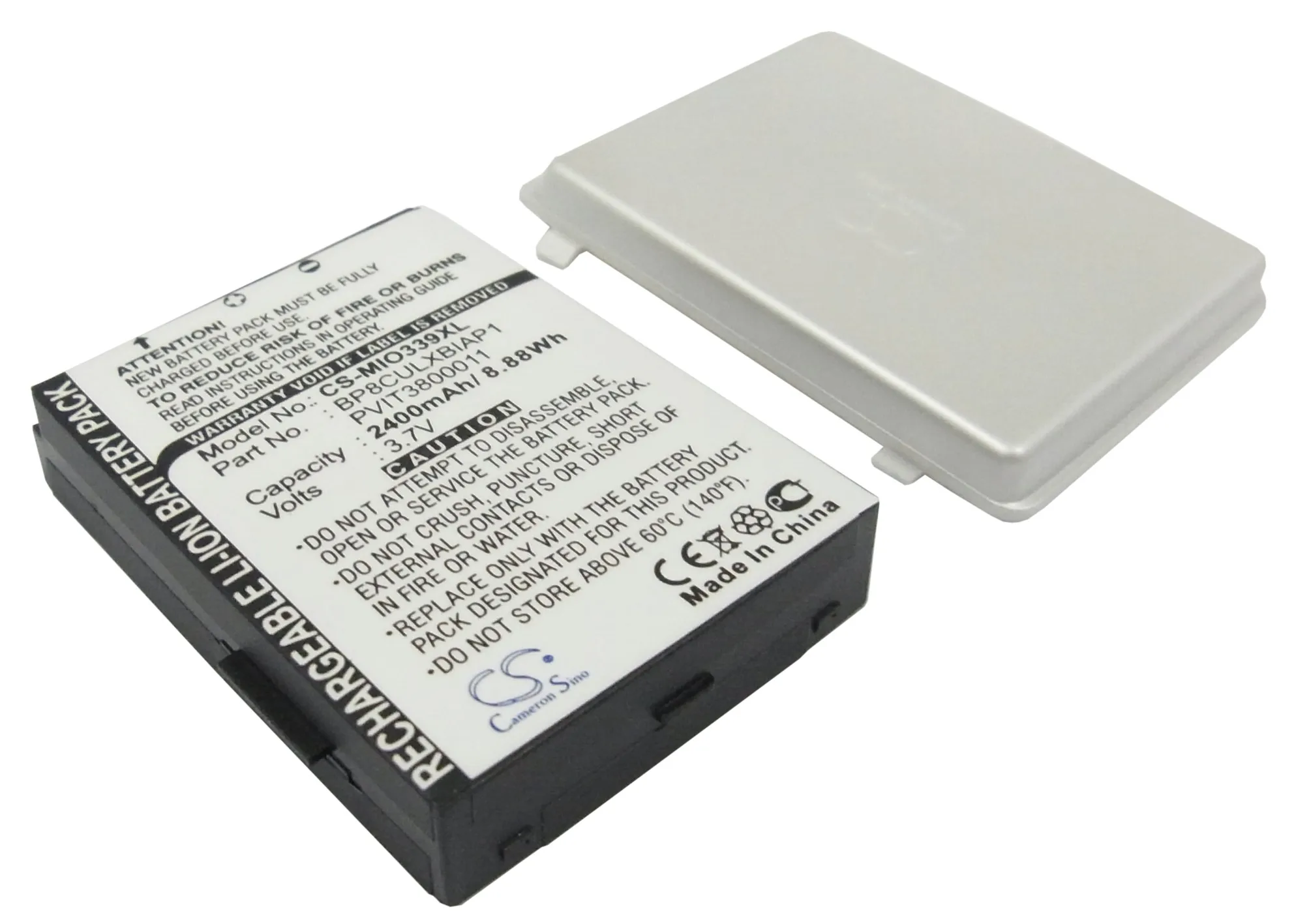 CS 2400 мАч/8.88Wh батарея для Mitac Mio 339 339BT BP8CULXBIAP1 PVIT3800011 | Электроника