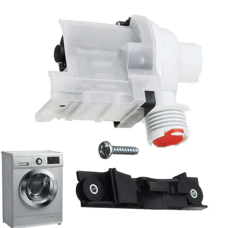 

Washer Drain Pump Assembly Washer Drain Pump Motor Durable And Easy Installation Washing Machine Accessory For Most Brands Of