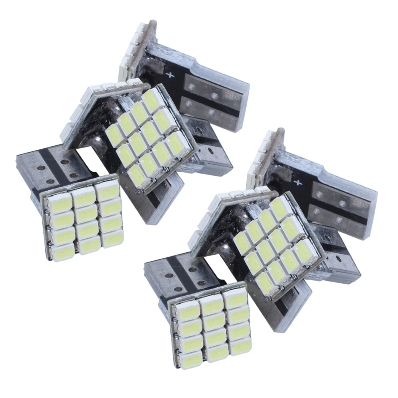 T10 W5W Bianco Canbus 1206 12-Smd Led 12V Della Lampada Della Lampadina X8