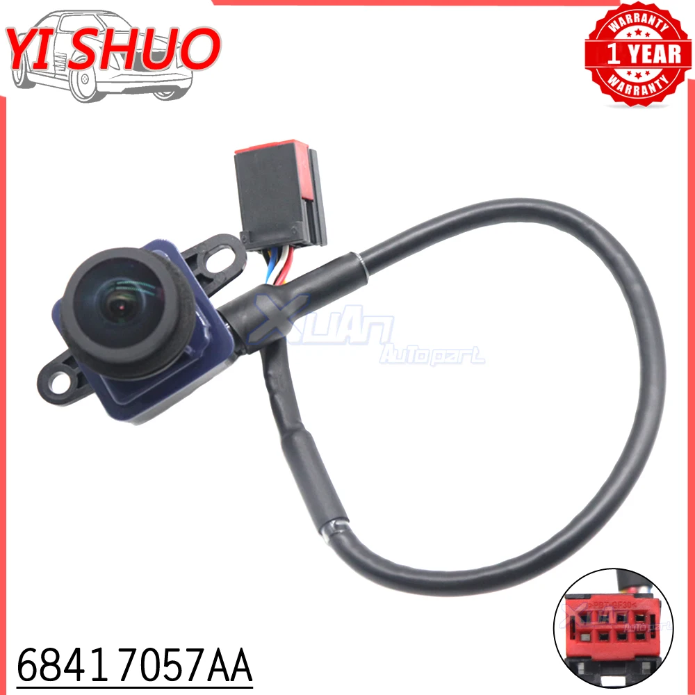 

1PCS NEW Reverse Assist Rear View Camera Backup Aid Parking Camera 68417057AA For RAM PROMASTER 1500 2500 3500 2018-2021
