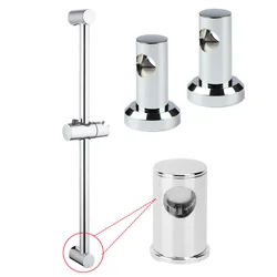 1pcs Shower Head Lifting Rail Bracket ABS Adjustable Showerhead Fixed Base Holder Shower Rod Pipe Adapter Bathroom Accessories