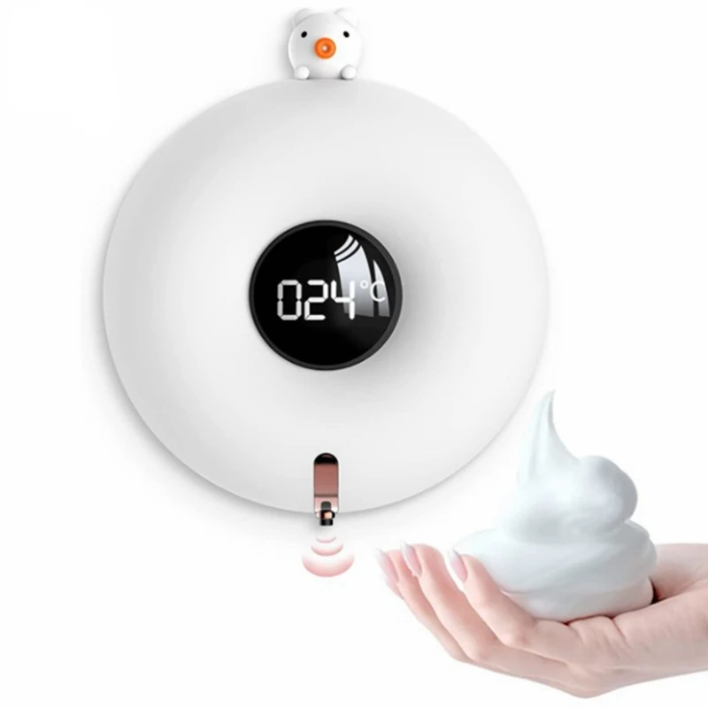 

New Soap Dispenser Liquid 300ml Touchless Automatic Foam Soap Dispenser Wall Mounted Hand Sanitizer Machine Bathroom Home