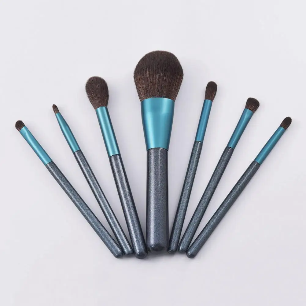 LongLifespan7PcsSetFunctionalBlushEyeShadowBrushKitDelicate