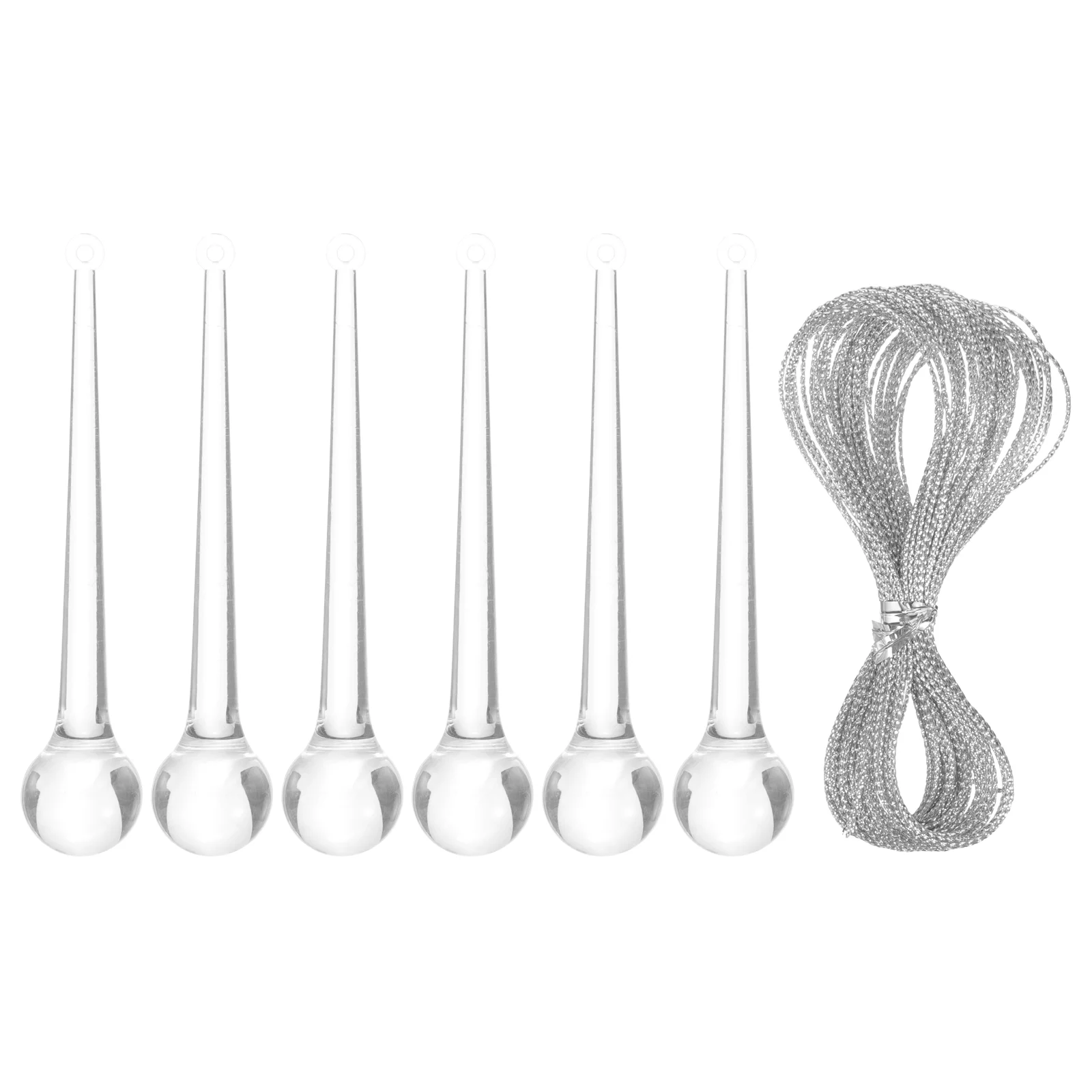 

Crystal Raindrop Chandelier Parts Christmas Pendant Ornament Xmas Tree Pendants