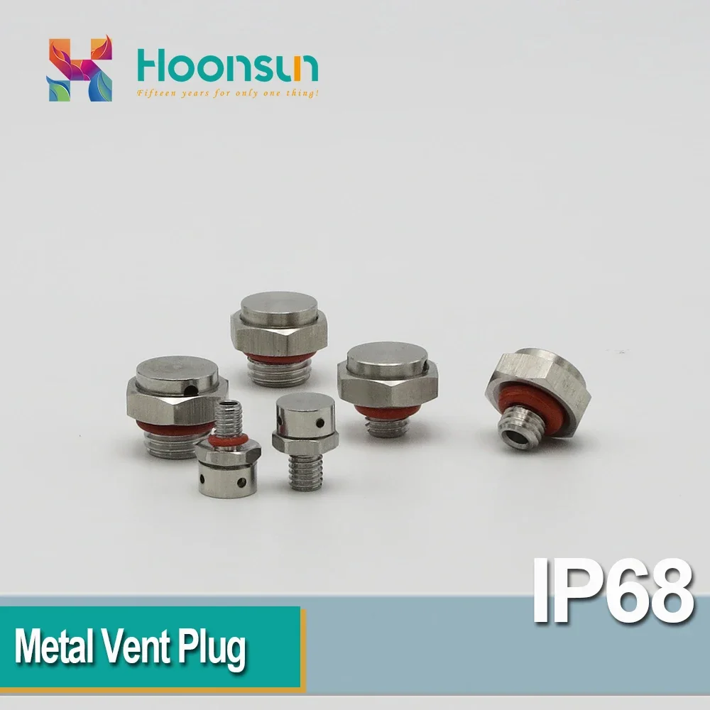 10pcs M8x1.25 M8*1.25 M8 Metal Screw Plug With Vent Stainless Steel