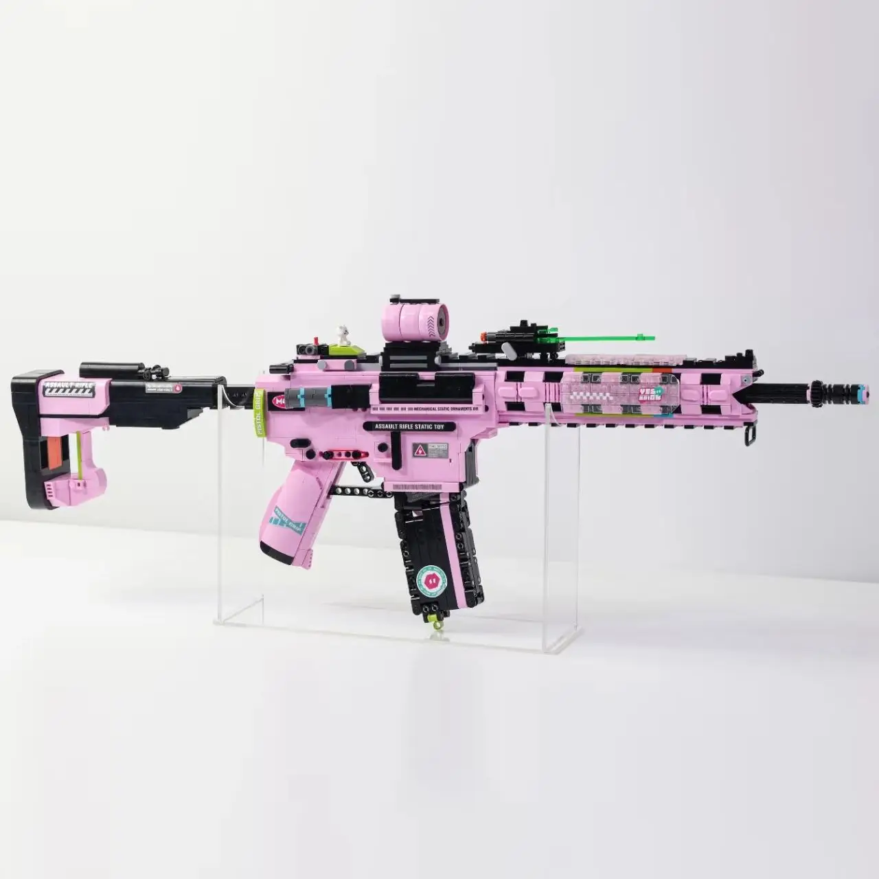 Plastic Building Block Model Military Toy Gun