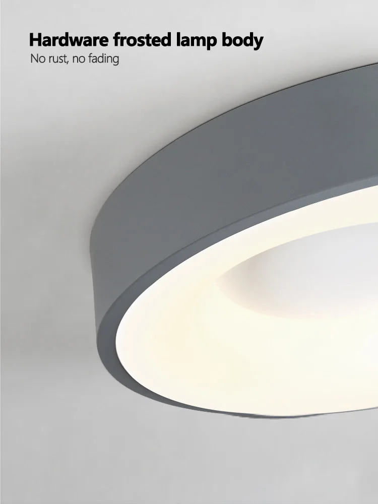 Bedroom Ceiling Lamps Nordic Minimalist Modern Round Dining Room Master Bedroom Lights