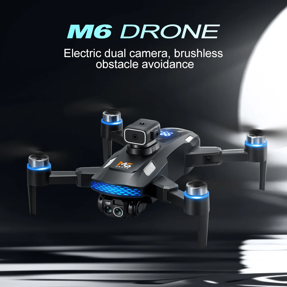 Xiaomi Mijia M6 Drone 8K Pro with 5G WIFI FPV 4K HD Camera Screen Remote Control for Professional Aerial Shots RC Children's Toy drone quadcopter