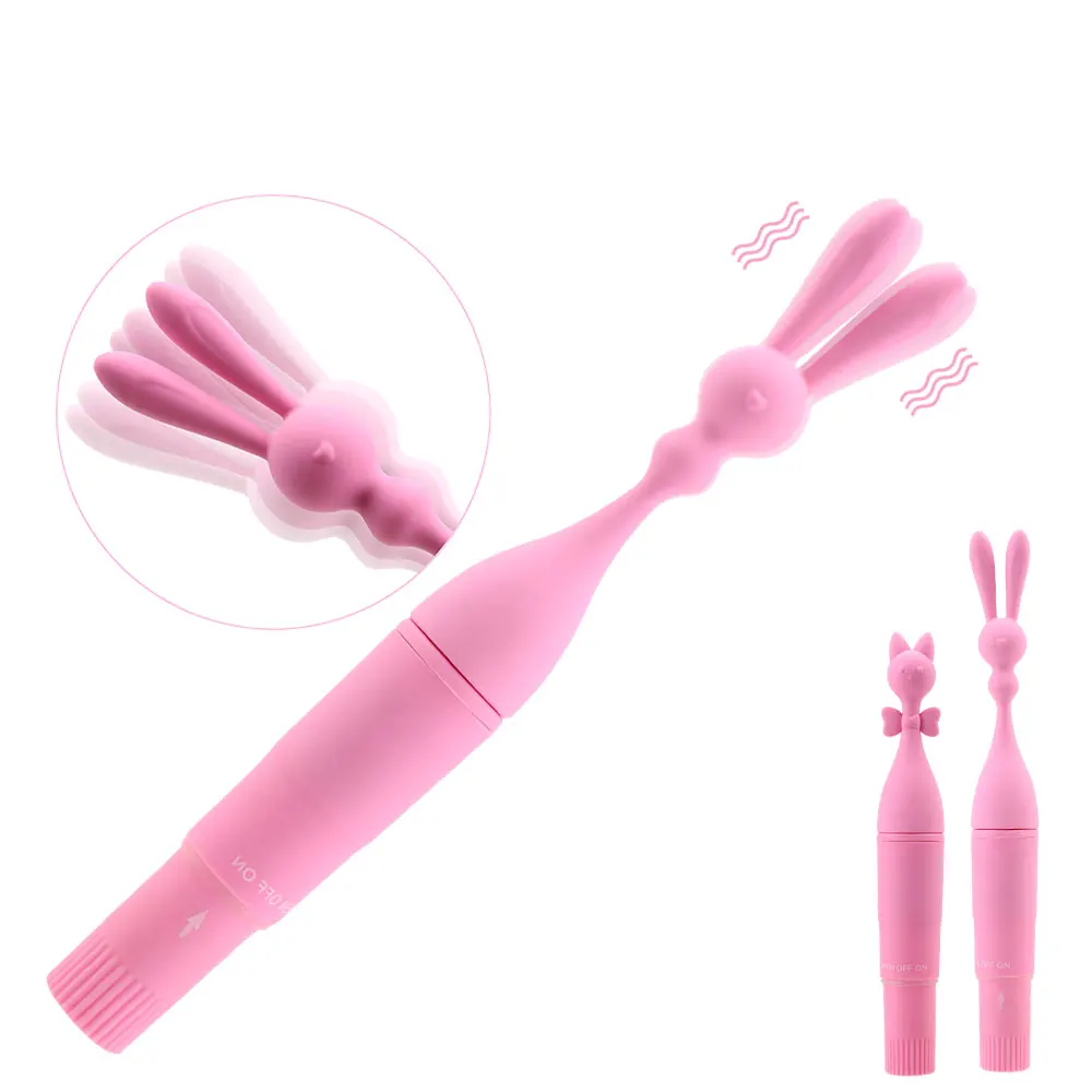 Coniglio Gatto Vibratori Sexy Per Le Donne Morsetti Per Capezzoli Stimolatore Del Clitoride Plug Anale Giocattoli Sessuali Masturbatore Femminile_voghion.com