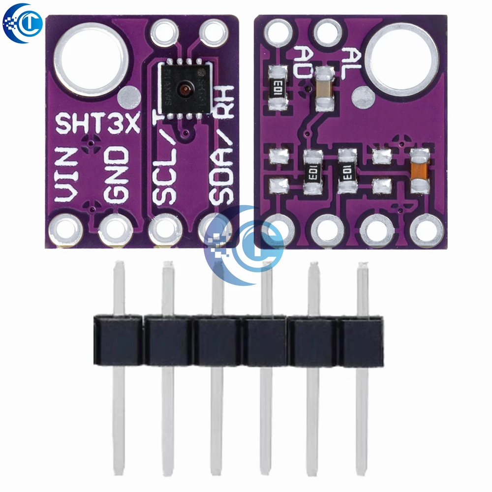 Moduli Sensore SHT31/SHT41/SHT45 SHT30: Rilevatori Digitali I2C di Temperatura e Umidità per Monitoraggio Ambientale - immagine 3