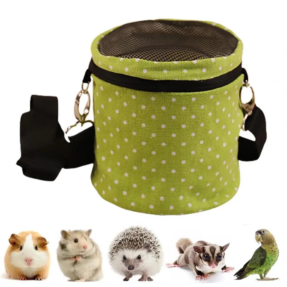 

Small Pet Outing Bag Park Walk Pet Carrier Cute Pet Carrier Bags for Small Animals Ideal for Hamsters Hedgehogs Sugar Gliders