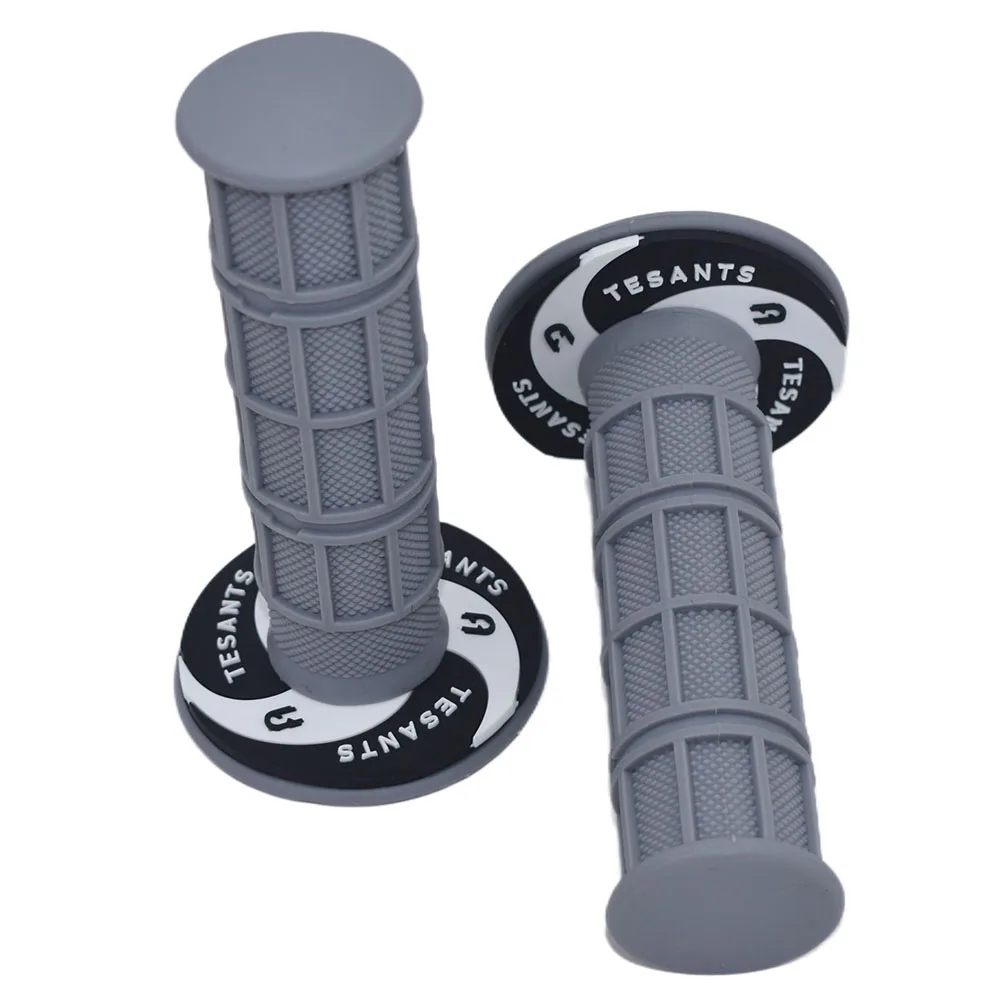 Vibrant Multi-Color Dirt Bike Handle Grips - Soft and Durable