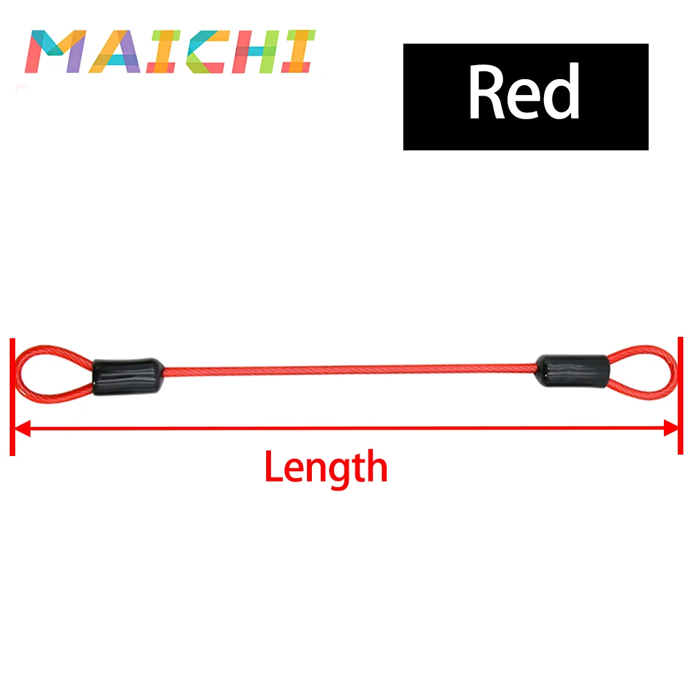 Floyutin Vinyl Coated Stainless Steel Cable 10 Pack - 2mm X 12 Inch With Loops, Security Chain For Gates, Hanging, DIY - View #4