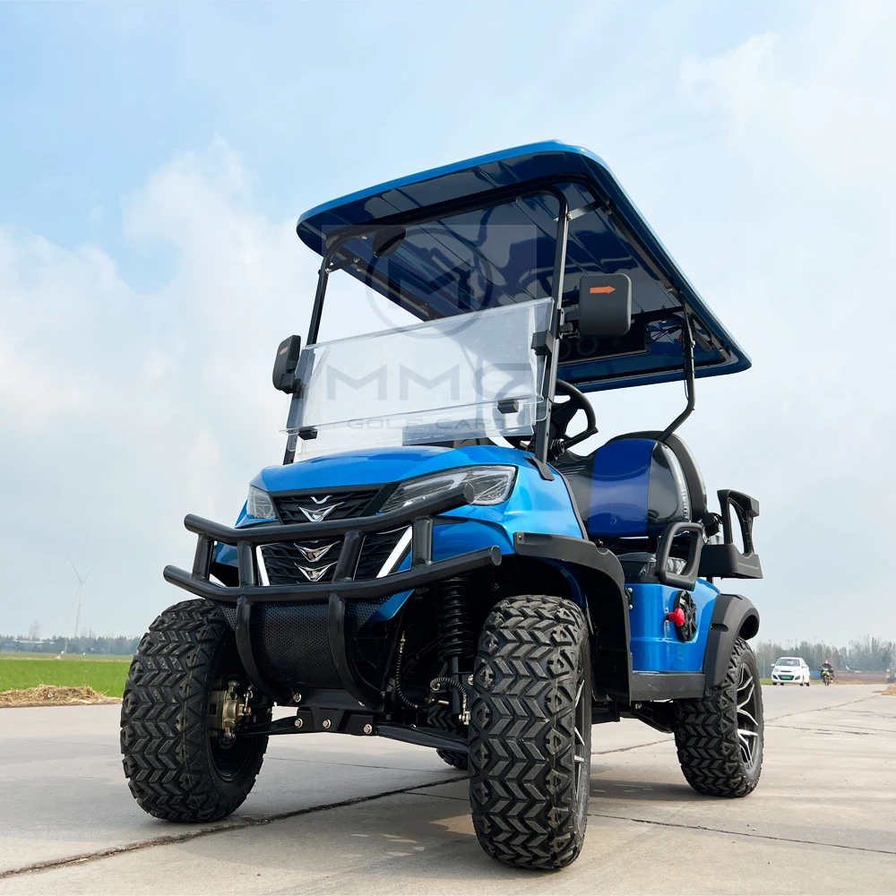 Quality Mobility Scooter Club Car 2 4 6 Posti Golf Buggy Elettrico 5000W Motor Off Road Golf Cart Con Scatola Di Immagazzinaggio