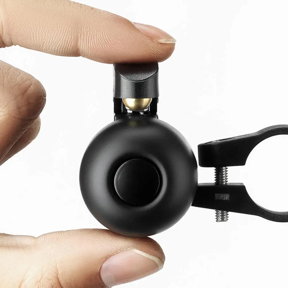 Bicycle Bell Bicycle Bell Left Right-Handed Users Clear Long Sound Bike Ring For 22.2 Mm Handlebars Diameter