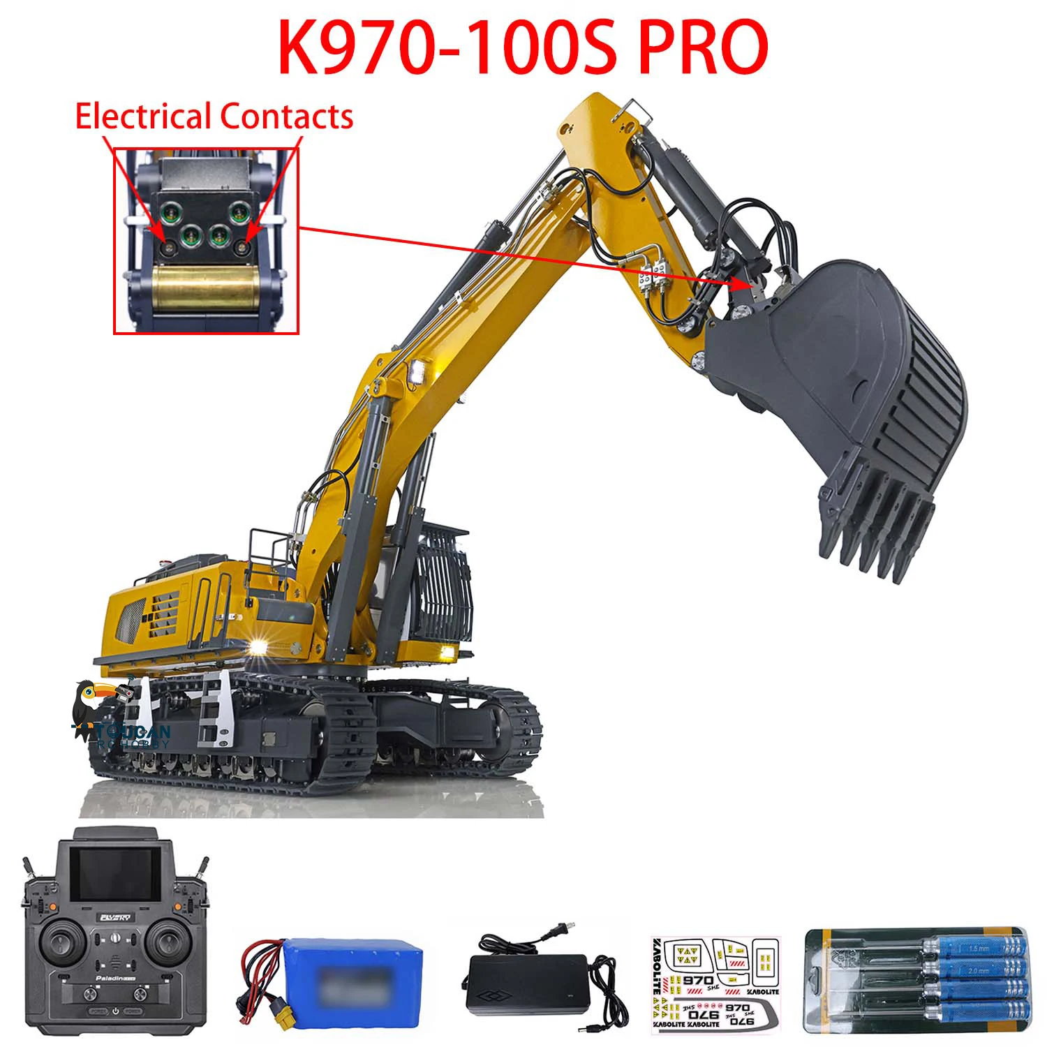 Экскаватор Kabolite K970 100S Pro RC RTR 1/14