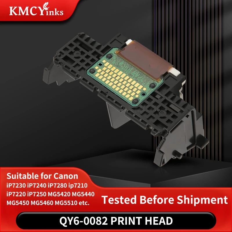 

KMCYinks Printhead QY6 0082 Print Head For Canon IP7200 IP7210 IP7220 IP7230 IP7240 IP7250 IP7260 IP7280 MG5680 MG5720 Printer