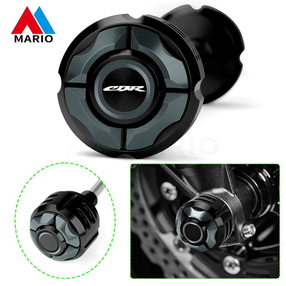 

For Honda CBR650R 2019-2023 CBR650F 2014-2019 Motorcycle Wheel Protect Slider Front Wheel Axle Fork Sliders Crash Protector