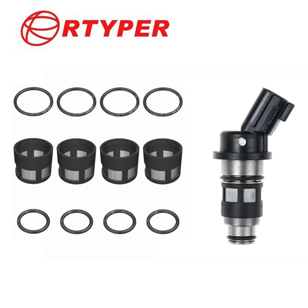 4 SETS 16600-73C90 JS50-1 Fuel Injector Repair Kit for Nissan Primera p10 1.6l 1660073C90 JS501