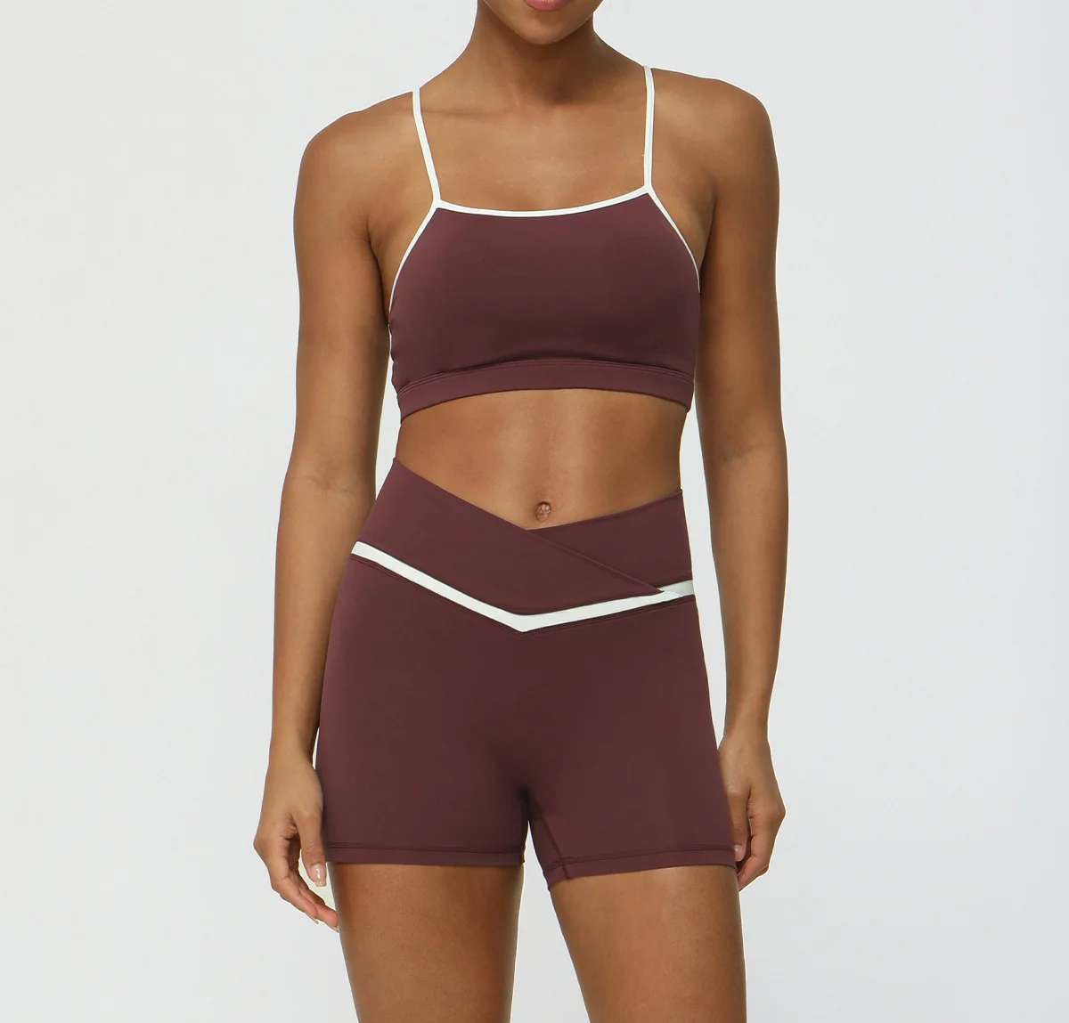 Cross Yoga Set Women's Tracksuit 2 Piece Sport Outfit Comfort Breathable Suit for Fitness Workout Clothing Wo'men Sportswear New