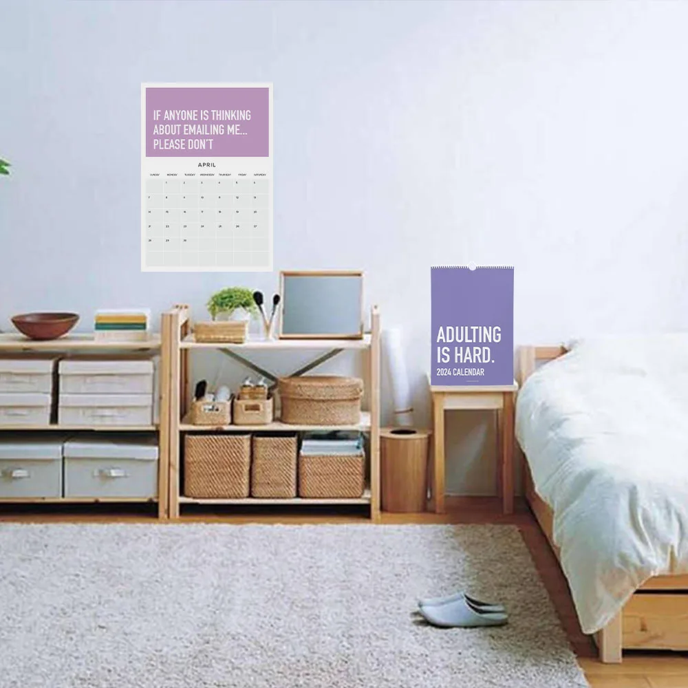 

Household Wall Calendar Hangable Perpetual Calendar For Home Bedroom