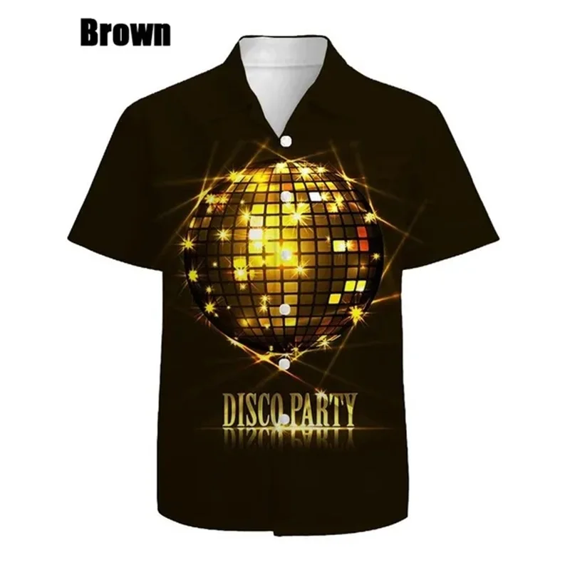 thumbnail image 1 of Nueva camiseta gráfica de iluminación de discoteca para hombre, con estampado 3D, de manga corta, para playa, personalizada, informal, de talla grande, 1 of 5
