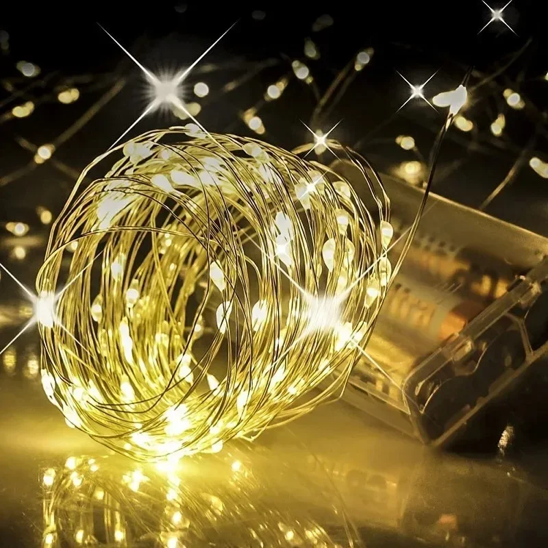 Fairy Light String Led Copper Wire String Light 1/2/3/5/10/30M USB ...