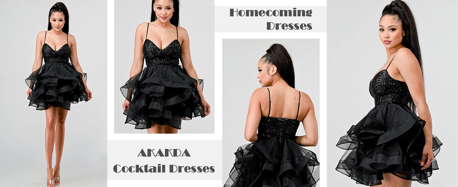 Pailletten-Heimkehrkleider