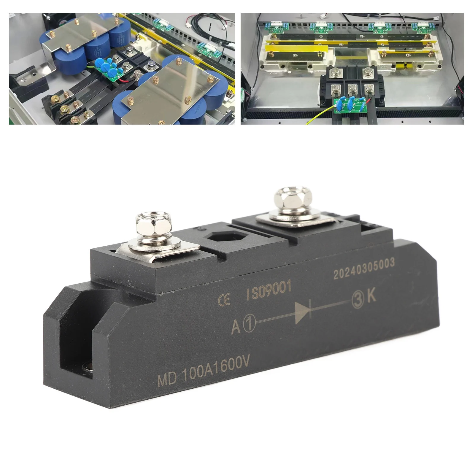 MD100A 1600V anti reverse diode anti cross charging reverse bridge rectifier diode rectifier power module