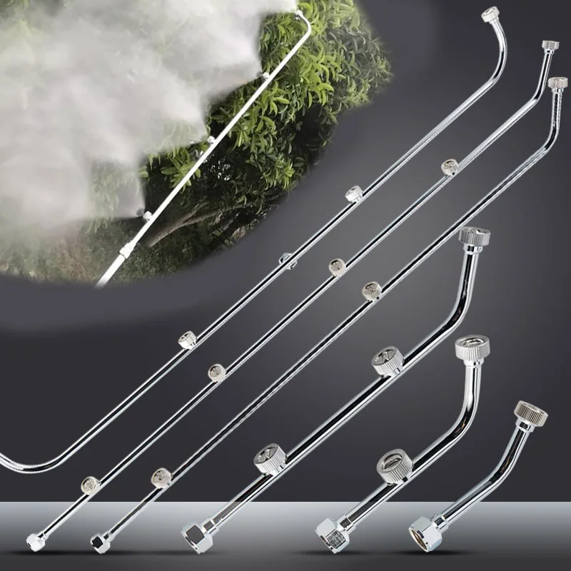 Garden Farming Irrigation Sprinkler High Pressure Stainless Steel M14*1.5 Connector Energy Efficient Fan Atomizing Nozzle 1PC garden sprinkler,garden irrigation nozzle,garden sprayer nozzles