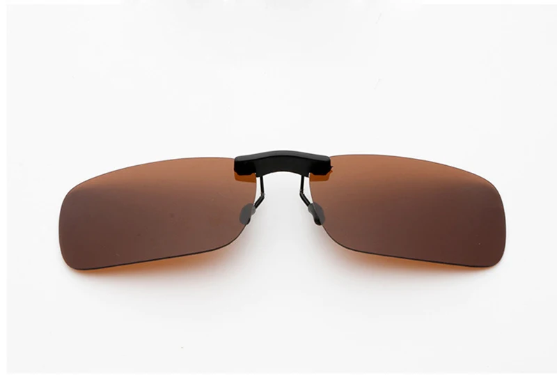 Polarized Clip-On Sunglasses for Day and Night Vision - Unisex Sport and Outdoor Accessory