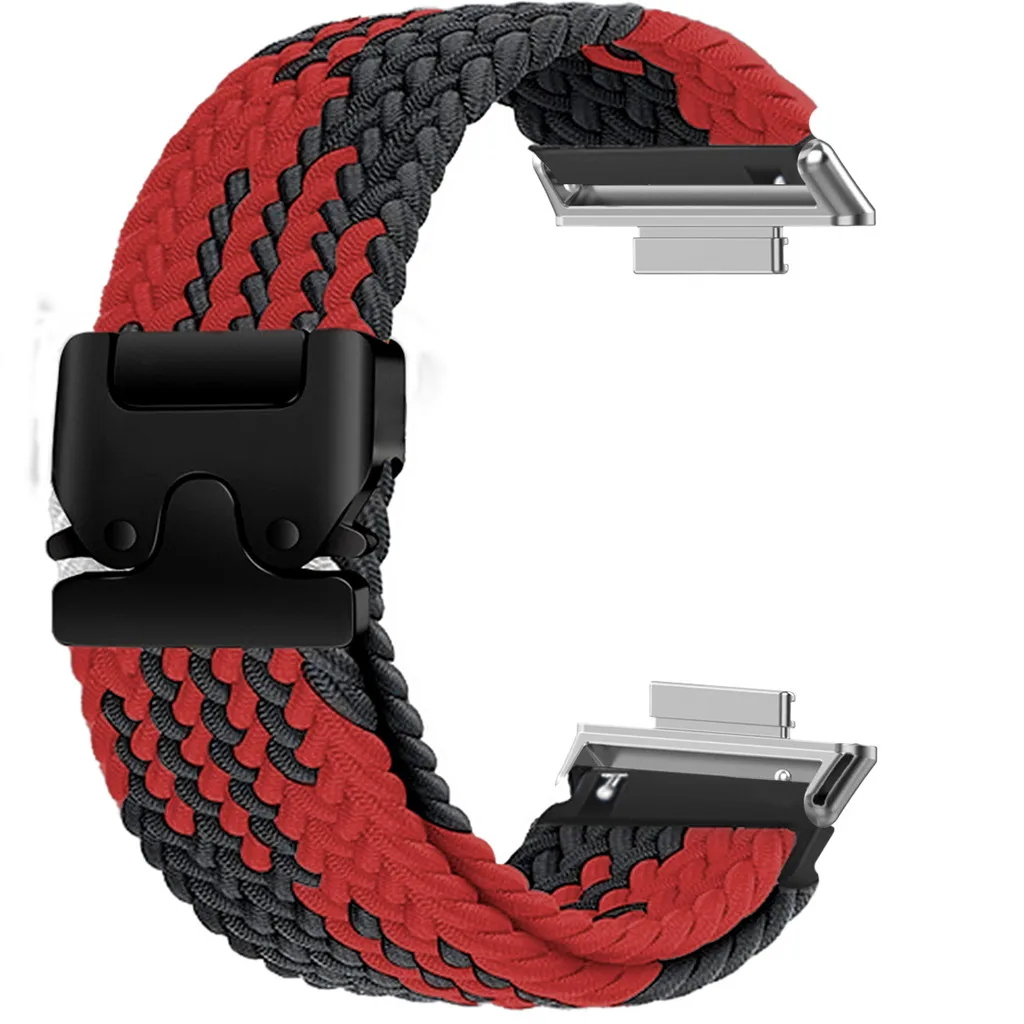 Nylon Elastic Braided Solo Loop Strap for Smartwatches - Unisex Watchband