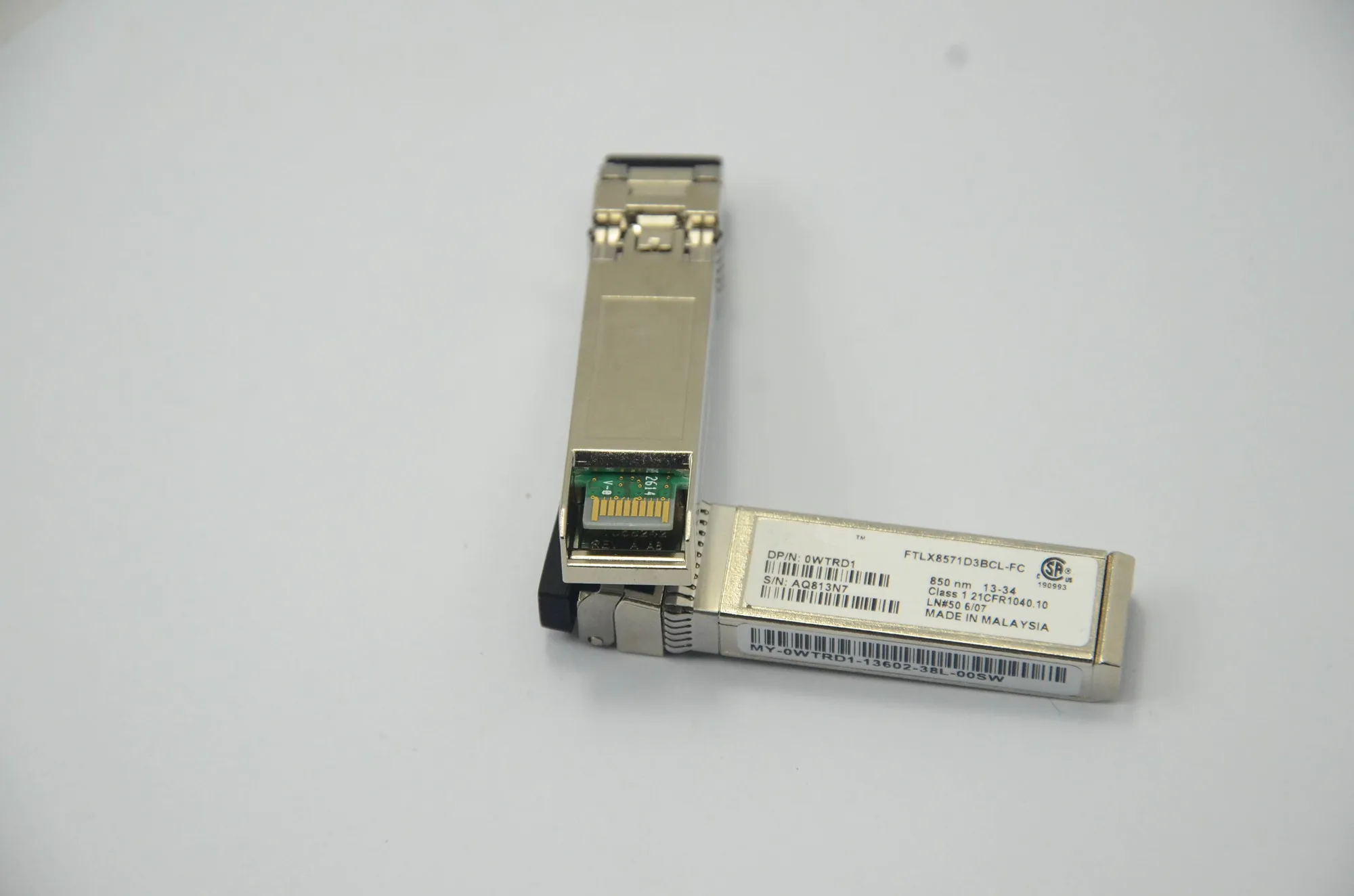 

Del-I/Module SFP 10GB/FTLX8571D3BCL-FC/0WTRD1/10G 850NM SFP+ Network adapter Switch Optical fiber module/10g sfp module