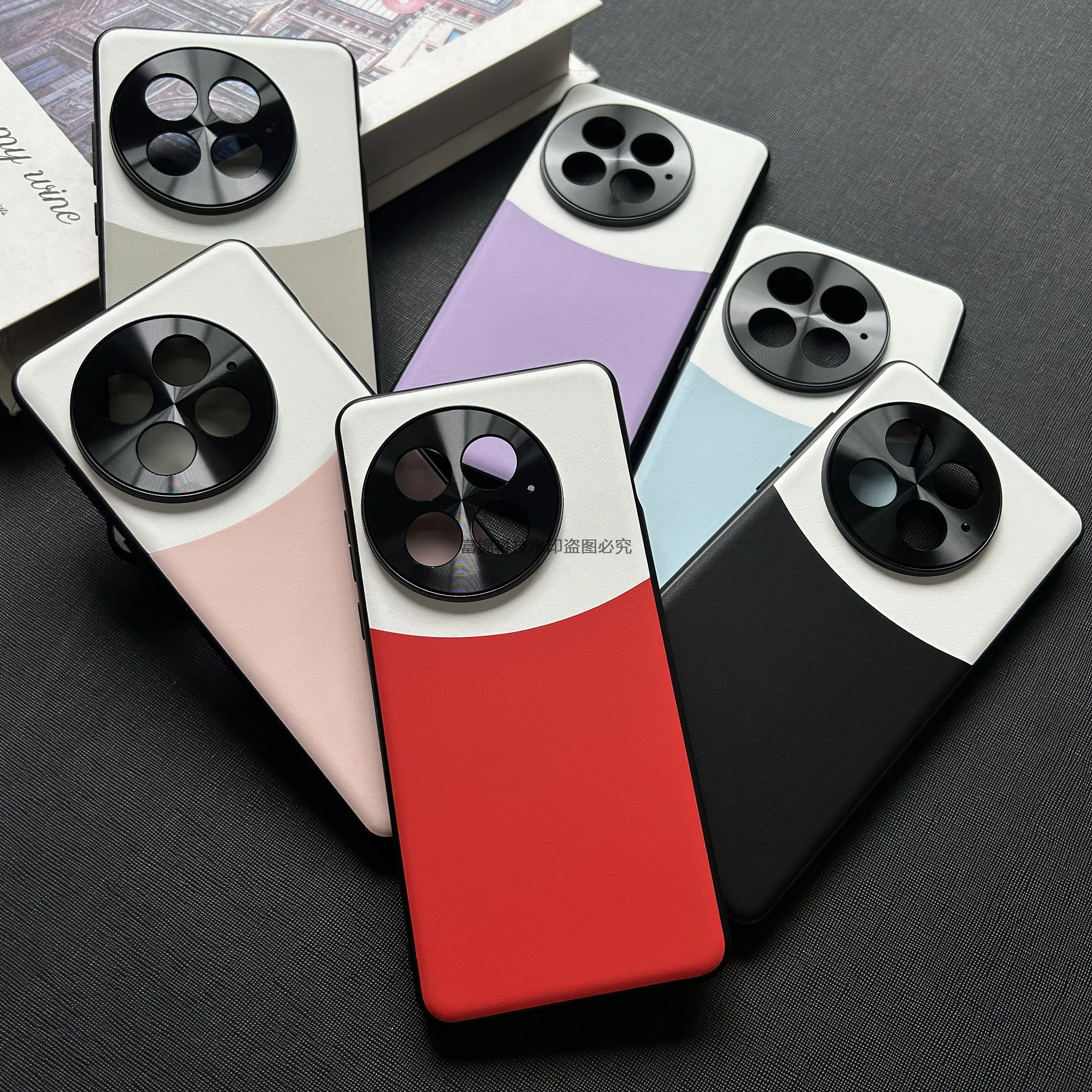 Luxury Leather Soft Silicone Shockproof Phone Case - Stylish, Skin-Friendly Back Cover