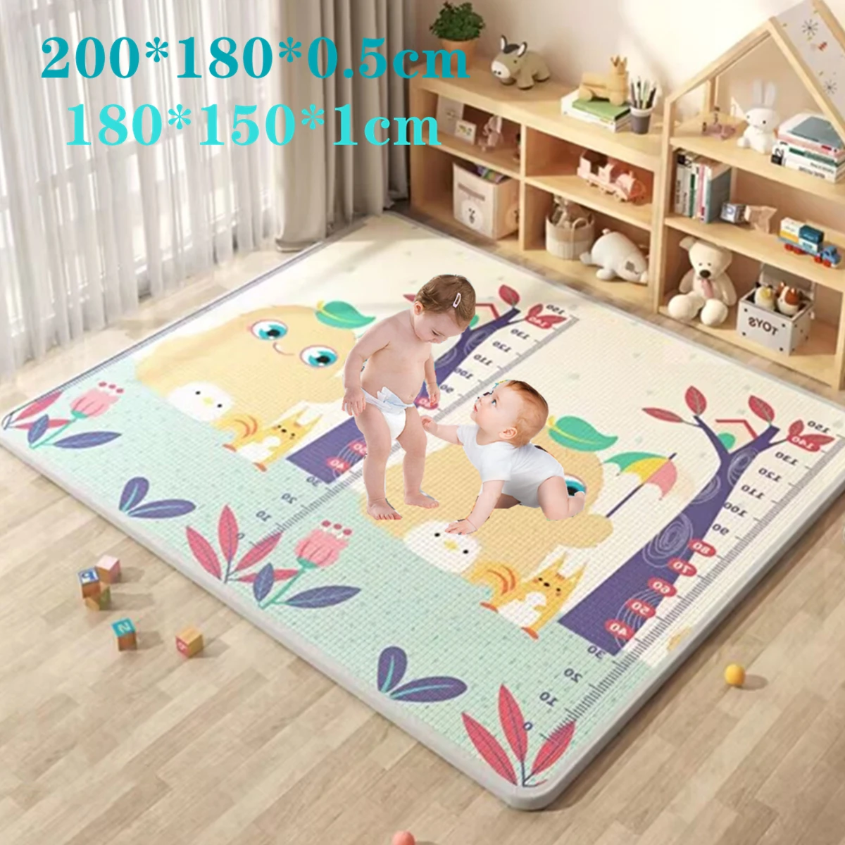 

1Cm Thickness EPE Baby Play Mat for Children Rug Playmat Developing Mat Baby Room Crawling Pad Folding Mat Baby Carpet Mat Rug