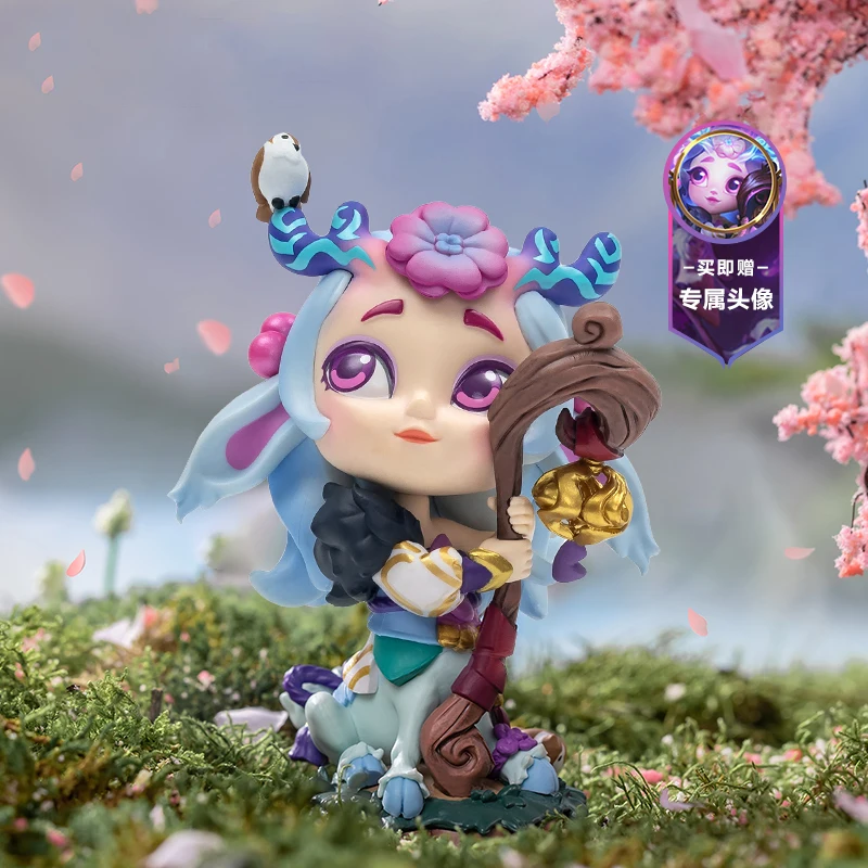 

OrIginal League of Legend Spirit Blossom Lillia Cartoon Toys Game Garage Kit Movable Doll Anime Figure Model Christmas Gift