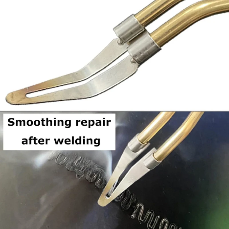 Smooth Head Adjustable Soldering Repair Iron Smooth Head 45 Degree Elbow Design For A Variety Of Welding Tools