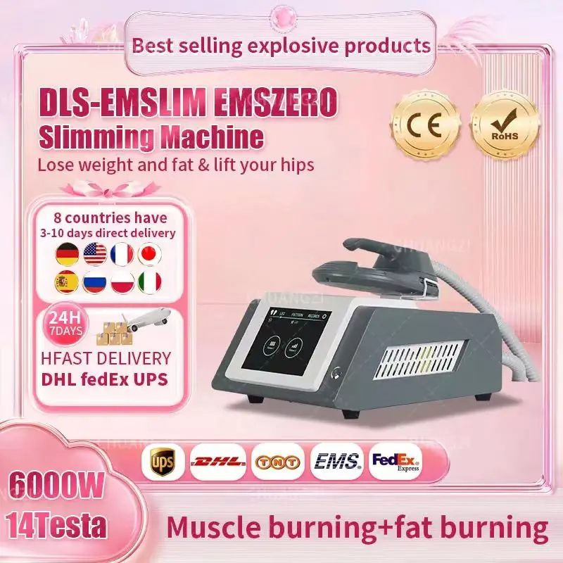 

EMSzero Hi emt Portable 6500W DLS EMSlim Neo Nova EMS Pelvic Pad Muscle Stimulation Body Shaping Weight Loss Salon Professional