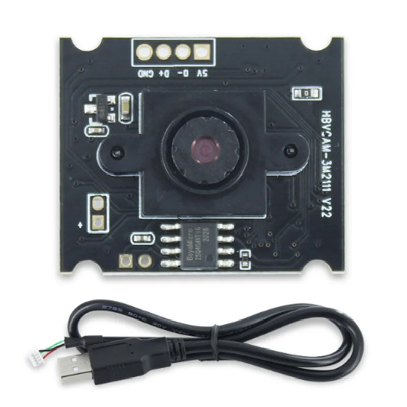Y23A-OV3660 카메라 모듈 3백만 픽셀 USB 무료 드라이버 64도 광각 렌즈 지원 ATM 내구성 쉬운 설치용 OTG