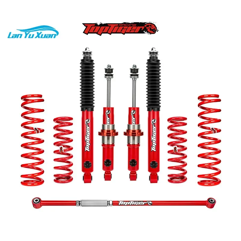 

For ISUZU MU-X Adjustable 4x4 Nitrogen Gas Shock Absorbers Off-road 2 Inches Suspension Lift Kit