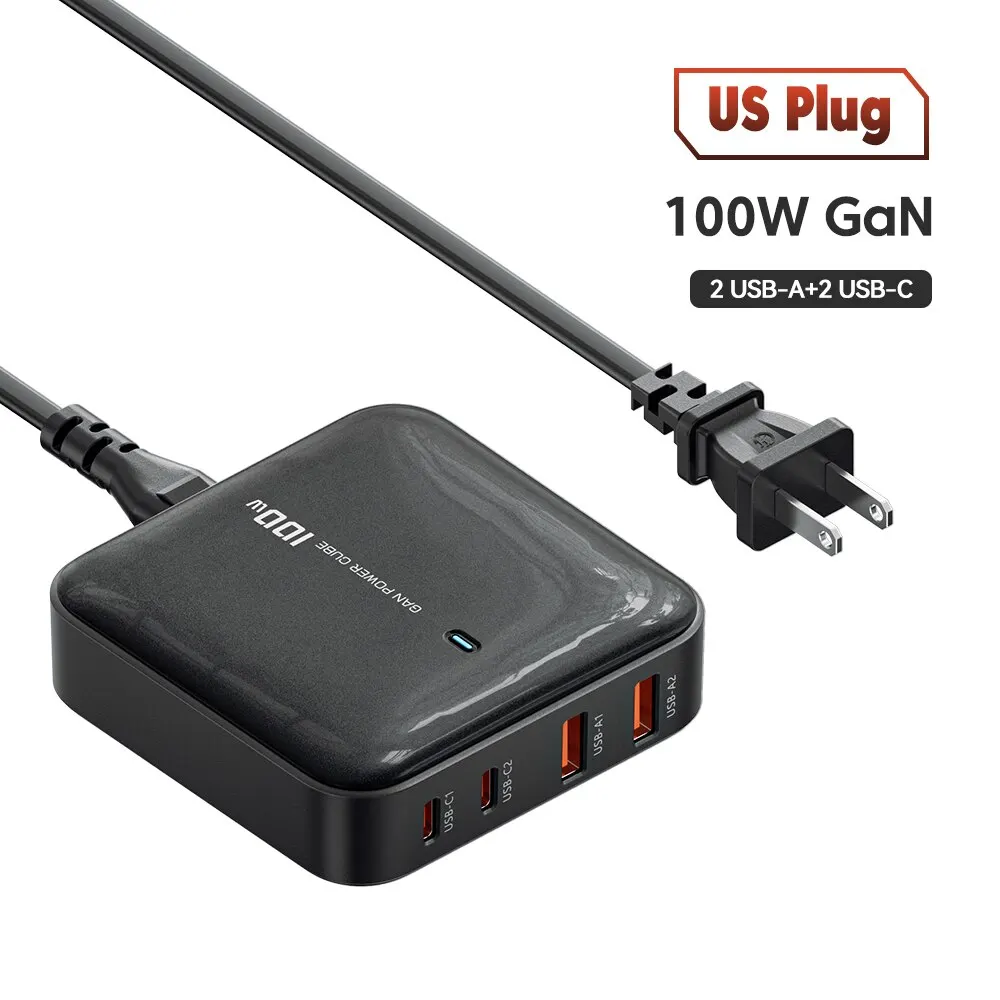 US Plug Black