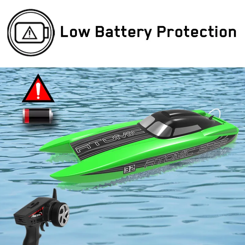 798-3 ATOMIC SR85 ARTR remote control boat plastic high speed racing rc boat for sale High Speed Auto Roll Back Function 1