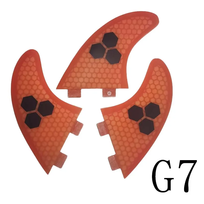 新しいサーフボードフィン 3 個セット BiLong FCS ボックス G7 サイズ